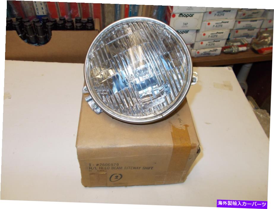USヘッドライト MOPAR NOSヘッドランプAssy.High / LOWビーム67 R.P.Y。 Mopar NOS Headlamp Assy.High/Low Beam 67 R.W.P.D.C.Y.【並行輸入品】