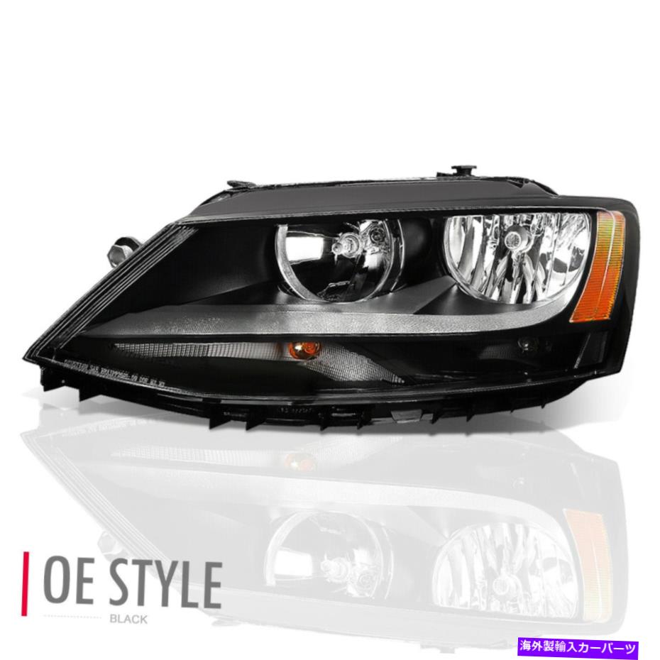USヘッドライト フィット11-18 VW Jetta Sedan VW2502146ドライバー左サイドOEスタイルヘッドライトヘッドランプ Fit 11-18 VW Jetta Sedan VW2502146 Driver Left Side OE Style Headlight Head Lamp【並行輸入品】 35,688円