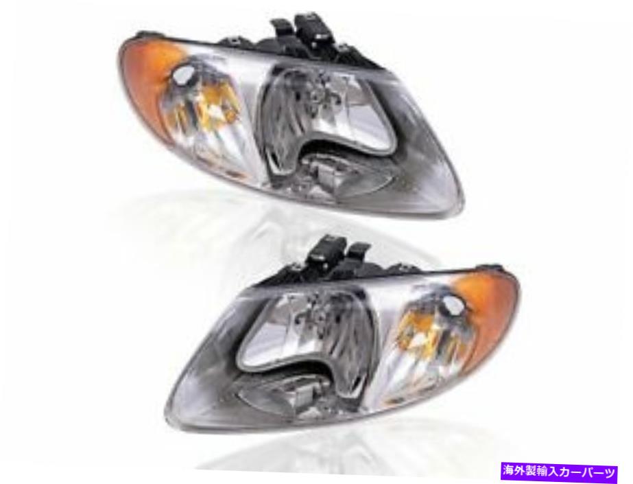 USヘッドライト Brock 69FP68S左ヘッドライトアセンブリセットフィット2001-2007 Dodge Grand Caravan Brock 69FP68S Left Headlight Assembly Set Fits 2001-2007 Dodge Grand Caravan【並行輸入品】
