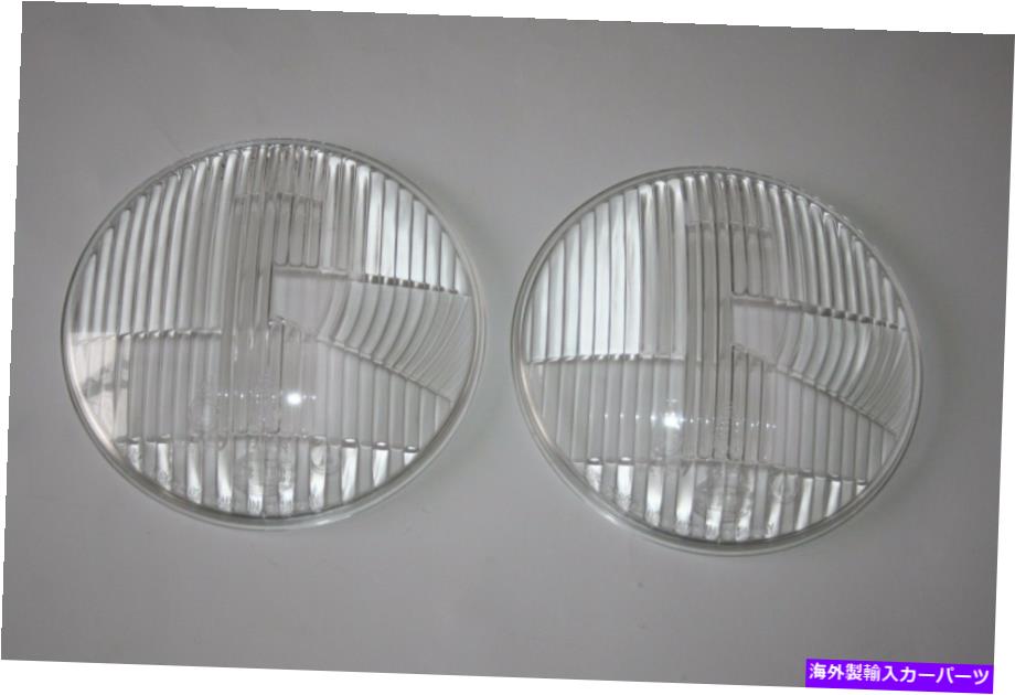 USヘッドライト VW Karmann Ghia Typ 14 Typ 34 Set Hella Headlightレンズ非対称新品 FOR VW KARMANN GHIA TYP 14 TYP 34 SET HELLA HEADLIGHT LENSES ASYMMETRIC NEW【並行輸入品】