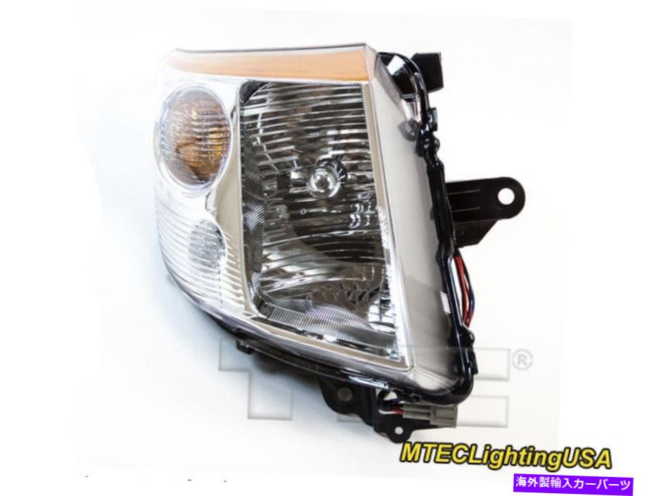 USヘッドライト Nissan Sentra 2007-2009用TYC NSF認定左サイドハロゲンヘッドライトランプ TYC NSF Certified Left Side Halogen Headlight Lamp for Nissan Sentra 2007-2009【並行輸入品】