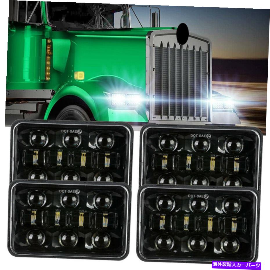USヘッドライト PeterBilt Kenworthのための4pcs 4x6 \