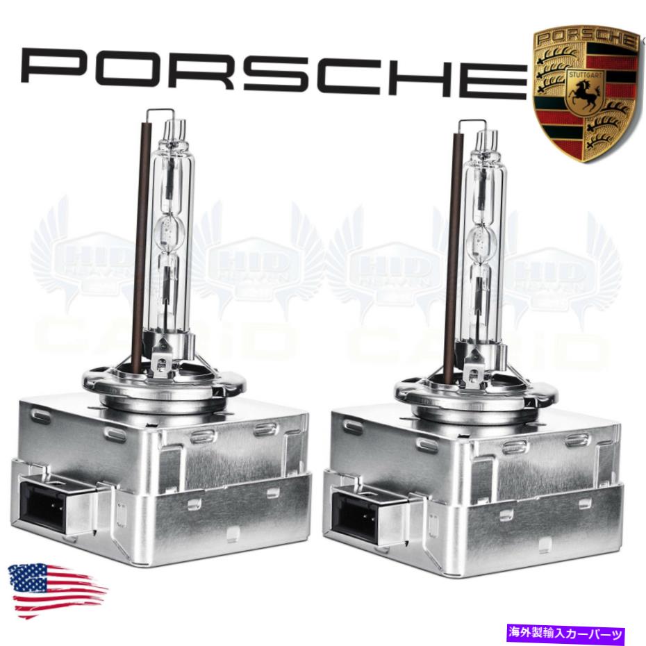 USヘッドライト 新着！ OEM Porsche 911 Carrera Macan 718 Boxster Caymanキセノンヘッドライト電球D3S NEW! OEM Porsche 911 Carrera Macan 718 Boxster Cayman Xenon Headlight Bulb D3S【並行輸入品】