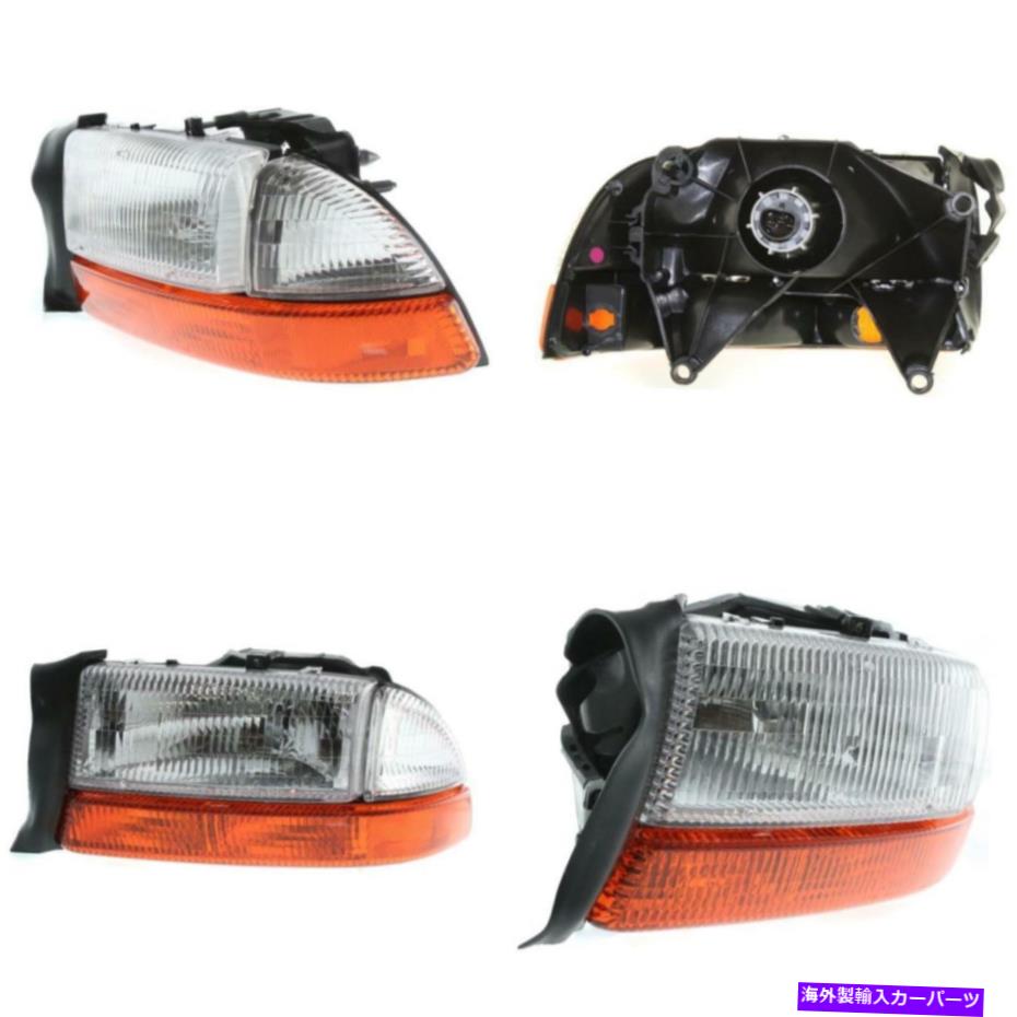 USヘッドライト 98-04 Dodge Dakota Driver SideのCH2502122ヘッドライト CH2502122 Headlight for 98-04 Dodge Dakota Driver Side【並行輸入品】