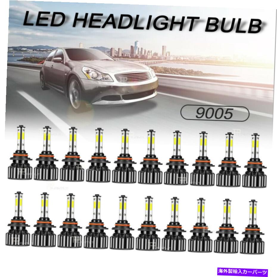 USヘッドライト 高ビームの明るい白のための20個のLEDのヘッドライトの電球変換キット9005 / HB3 20 pcs LED Headlight Bulbs Conversion Kit 9005/HB3 For High Beam Bright White【並行輸入品】