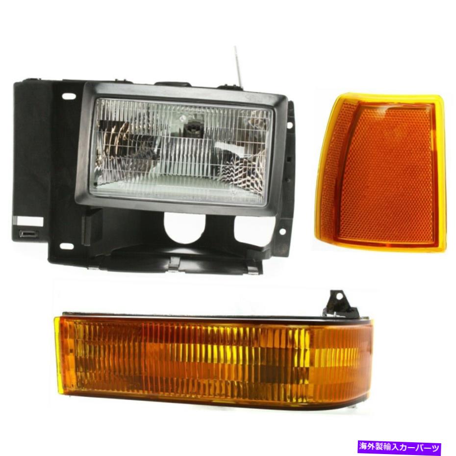 USヘッドライト Bronco Driver LH Ford Ranger Explorer II 89-90のための自動ライトキットの左側 Auto Light Kit Left Hand Side for Bronco Driver LH Ford Ranger Explorer II 89-90【並行輸入品】