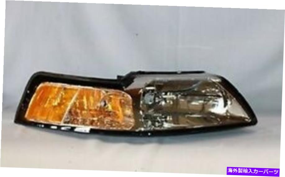 USヘッドライト 1999年から2000年フォードマスタングのための右側交換ヘッドライトアセンブリ Right Side Replacement Headlight Assembly For 1999-2000 Ford Mustang【並行輸入品】