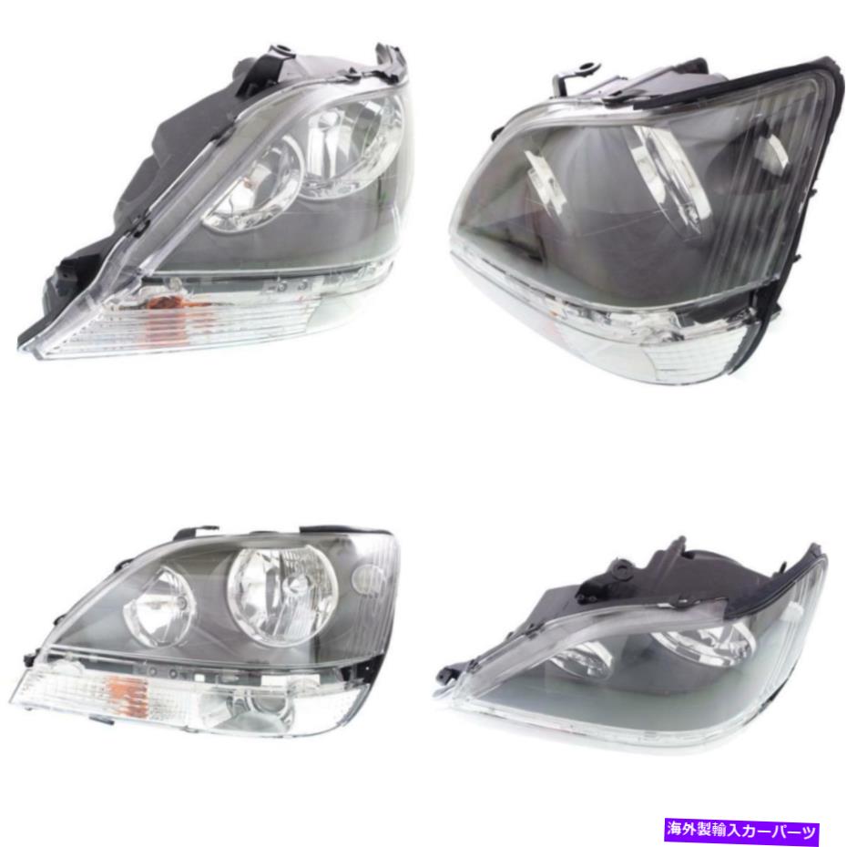 USヘッドライト LX2502103 99-00 LEXUS RX300ドライバ側のヘッドライト LX2502103 Headlight for 99-00 Lexus RX300 Driver Side【並行輸入品】