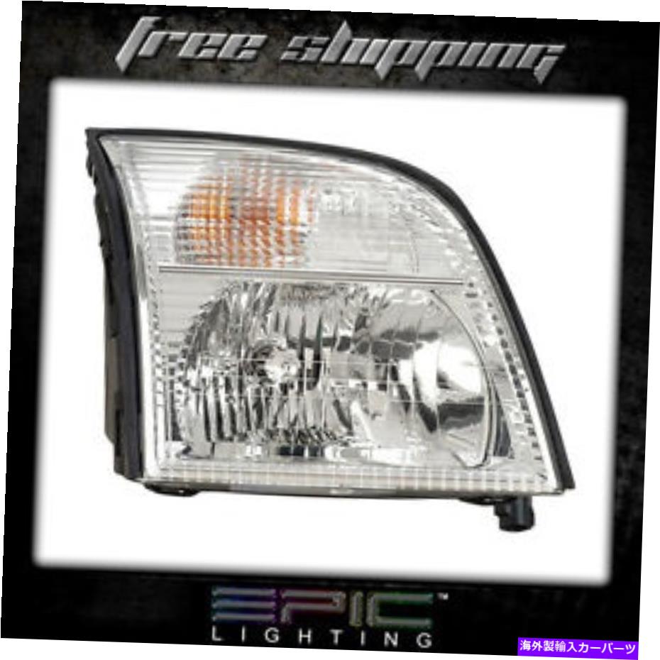 USヘッドライト フィット02-05 Mercury Mountaineerヘッドライト/ランプ乗客（右のみ） Fits 02-05 MERCURY MOUNTAINEER HEADLIGHT/LAMP Passenger (Right Only)【並行輸入品】