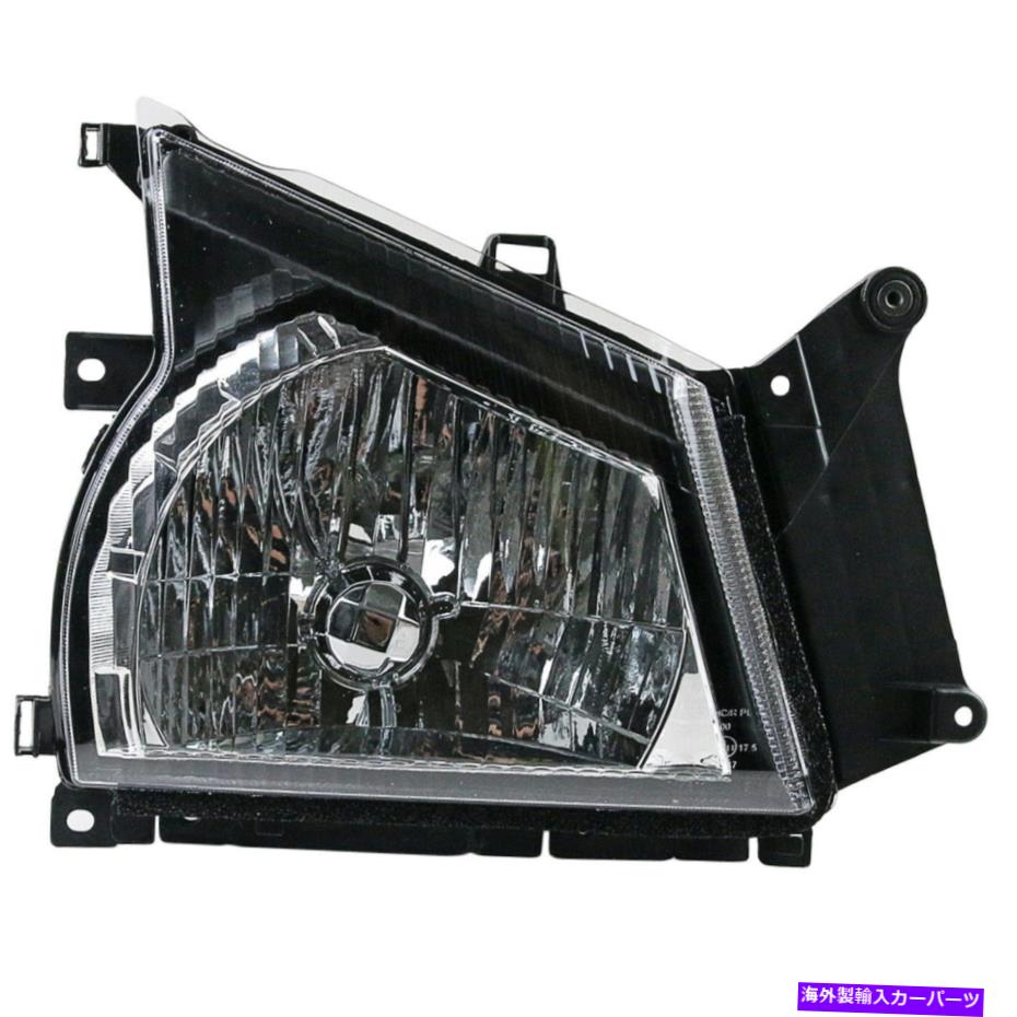 USヘッドライト Isuzu ElfトラックNPR NKR NQR NHR 2004-2006のための正面右側のヘッドライトランプ Front Right Side Headlight Lamp For Isuzu Elf Truck NPR NKR NQR NHR 2004-2006【並行輸入品】