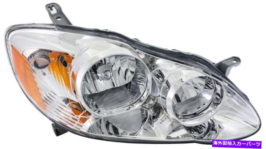 USヘッドライト HeadlightアセンブリRight Dorman 1591166 Toyota Corolla Headlight Assembly Right Dorman 1591166 fits 05-08 Toyota Corolla【並行輸入品】
