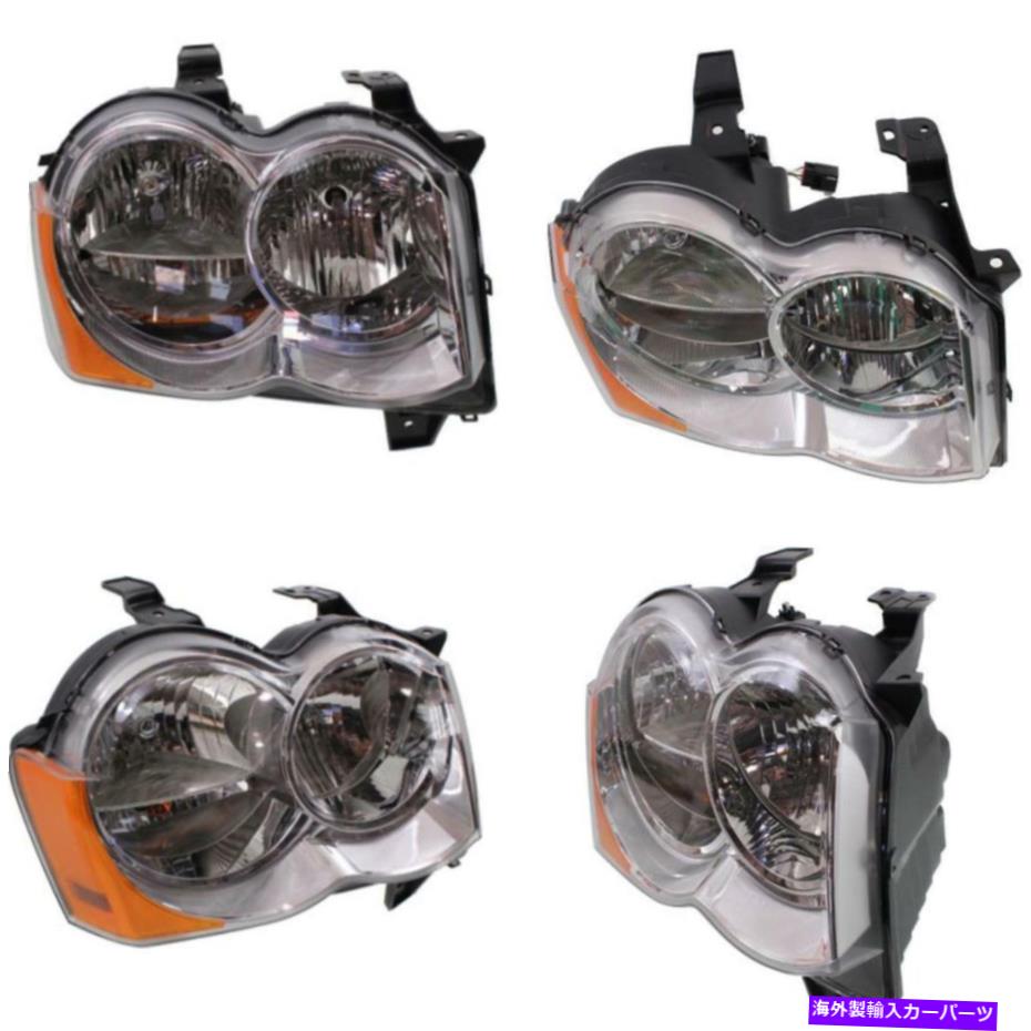 USヘッドライト 08-10ジープグランドチェロキー旅客サイドのヘッドライト Headlight for 08-10 Jeep Grand Cherokee Passenger Side【並行輸入品】