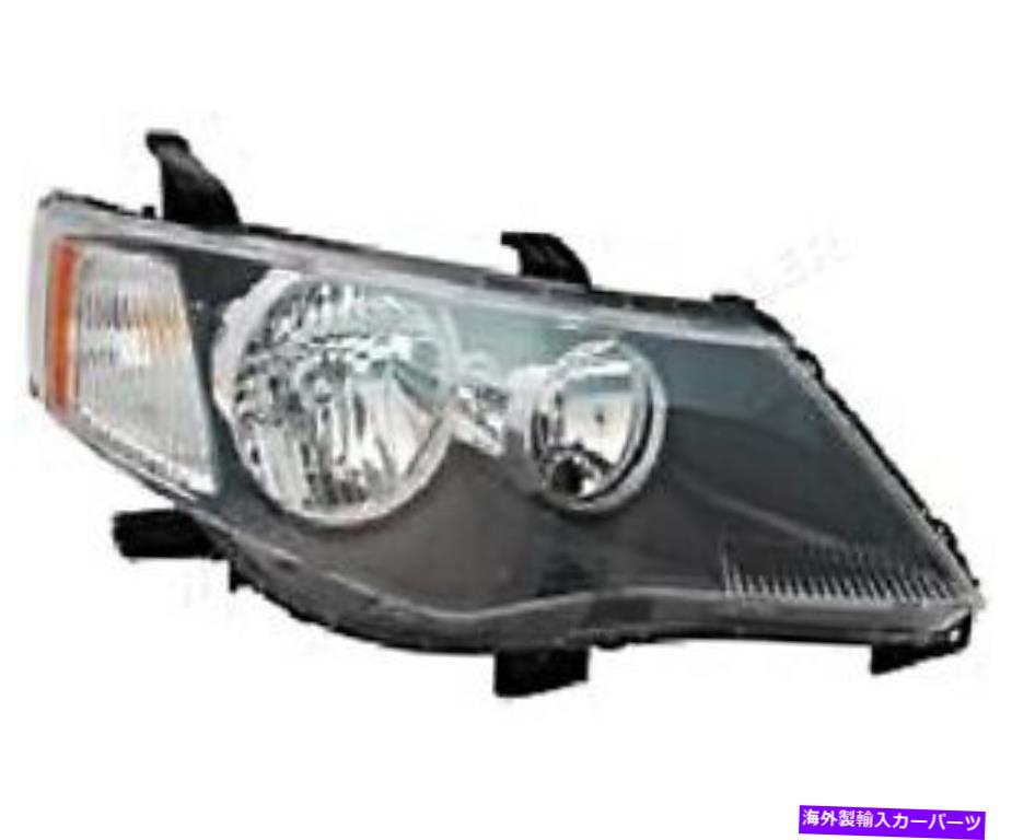 USヘッドライト ヘッドライトフロントランプは三菱アウトランダーSUV 2006-2012にフィット Headlight Front Lamp Left Fits MITSUBISHI Outlander Suv 2006-2012【並行輸入品】