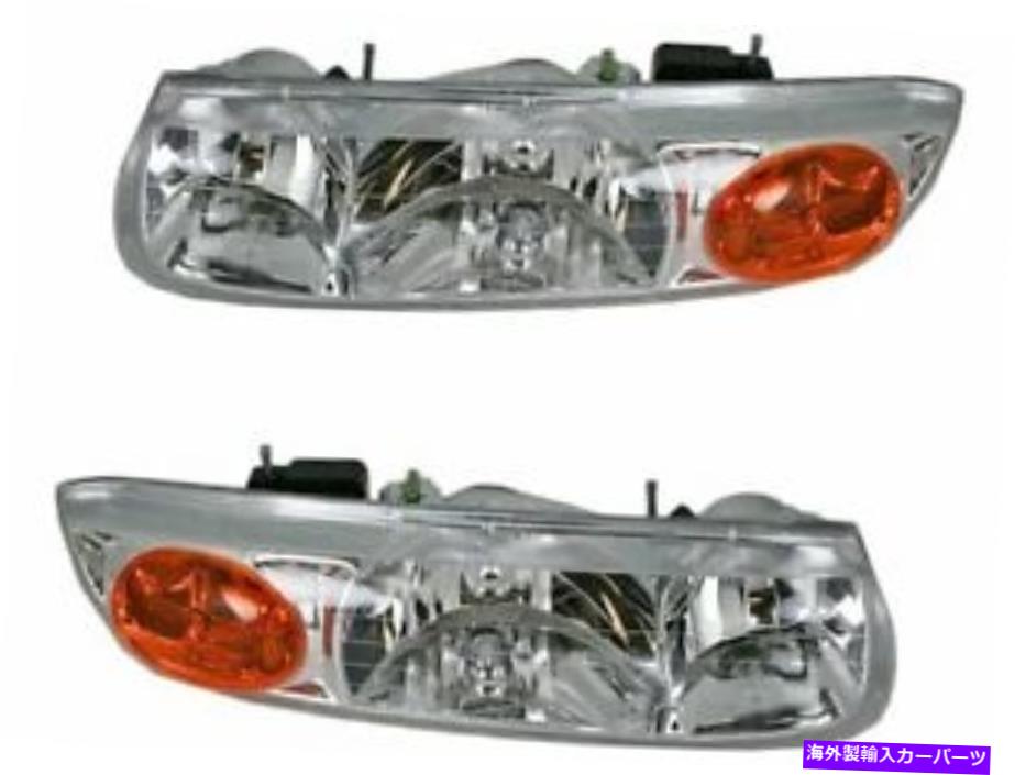 USヘッドライト 2000-2002 Saturn SL1 2001 H153VFのヘッドライトアセンブリセット Headlight Assembly Set For 2000-2002 Saturn SL1 2001 H153VF【並行輸入品】