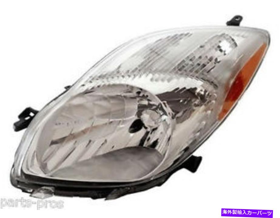 USヘッドライト 新しい交換用ヘッドライトアセンブリLH / 2009-2011トヨタ・ヤリス・ハッチバック New Replacement Headlight Assembly LH / FOR 2009-2011 TOYOTA YARIS HATCHBACK【並行輸入品】