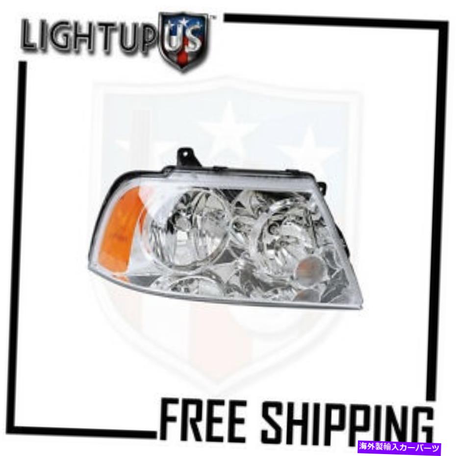USヘッドライト ヘッドライトヘッドランプは03-06 Lincoln Navigatorのためだけに正しいです Headlights Headlamps Right Only for 03-06 Lincoln Navigator【並行輸入品】