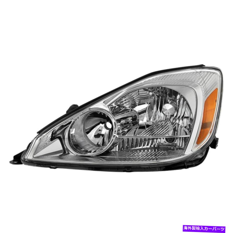 USヘッドライト トヨタ04-05シエナクローム住宅交換ヘッドライトドライバー/左側 Toyota 04-05 Sienna Chrome Housing Replacement Headlight Driver / Left Side【並行輸入品】