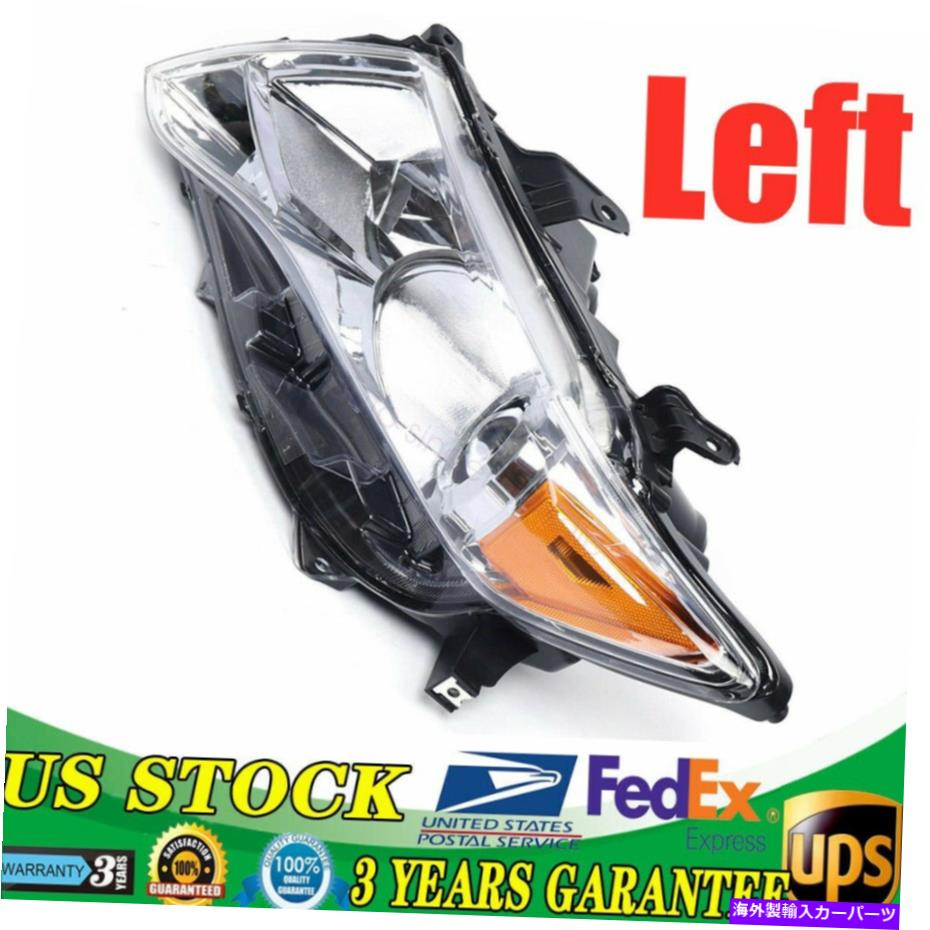 USヘッドライト ハロゲンヘッドライトヘッドランプドライバ側は09-16トヨタVenza Halogen Headlight Headlamp Driver Side Left for 09-16 Toyota Venza【並行輸入品】