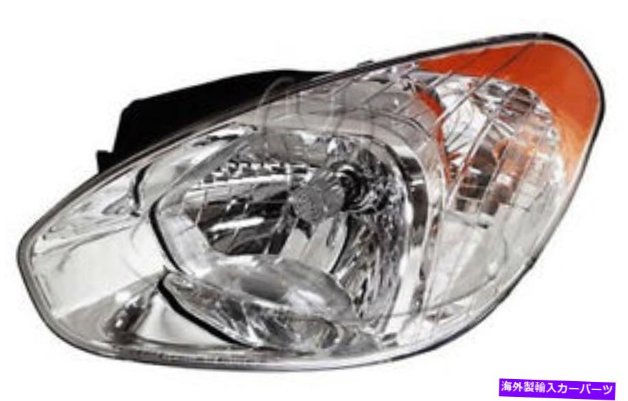 USヘッドライト 新しい交換用ヘッドライトアセンブリLH / 2006-2011ヒュンダイアクセント New Replacement Headlight Assembly LH / FOR 2006-2011 HYUNDAI ACCENT【並行輸入品】