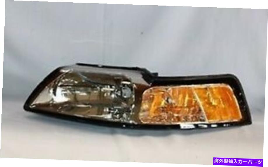 USヘッドライト 1999年から2000年のフォードマスタングのための左側交換ヘッドライトアセンブリ Left Side Replacement Headlight Assembly For 1999-2000 Ford Mustang【並行輸入品】