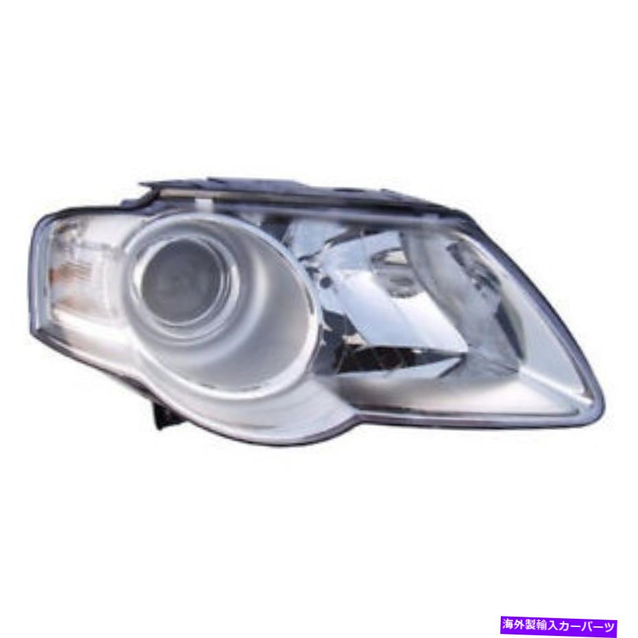 USヘッドライト 06-10 VW Passatヘッドライトヘッドランプハロゲンヘッドライトランプ右助手席側 06-10 VW Passat Headlight Headlamp Halogen Head Light Lamp Right Passenger Side【並行輸入品】