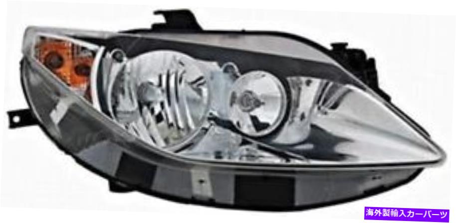 USヘッドライト TYCヘッドライトフロントランプクロム右フィットシートIbiza Hatchback 2008-2012 TYC Headlight Front Lamp Chrome RIGHT Fits SEAT Ibiza Hatchback 2008-2012【並行輸入品】