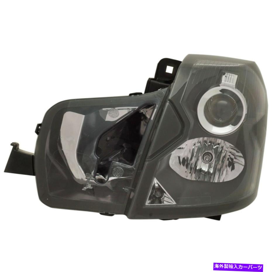 USヘッドライト 2003年から2007年のキャデラックCTSのヘッドライト左ハロゲンクリアレンズ Headlight For 2003-2007 Cadillac CTS Left Halogen Clear Lens With Bulb【並行輸入品】