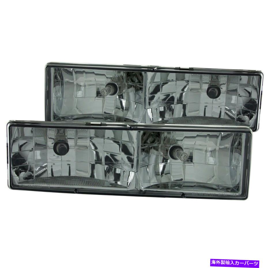 USヘッドライト Anzo USA 111061クリスタルヘッドライトセット Anzo USA 111061 Crystal Headlight Set【並行輸入品】