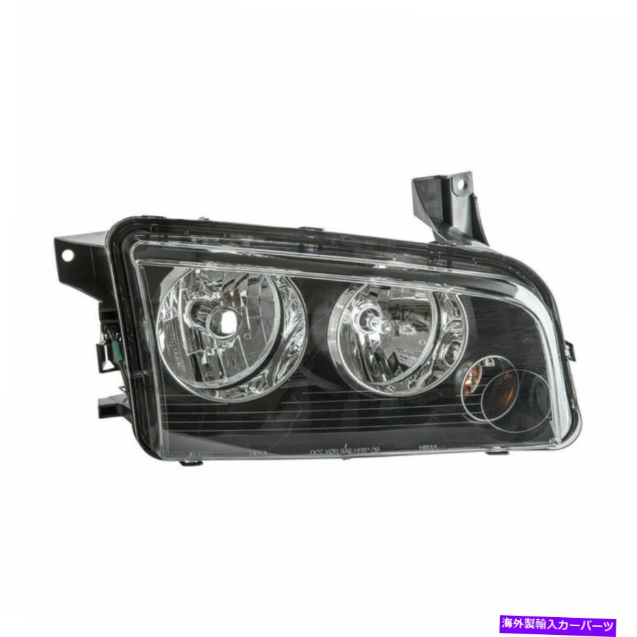 USヘッドライト TYC旅客ヘッドライトアセンブリ。 20-6727-00（2007-2010充電器の場合） TYC Passenger Headlight Assembly. 20-6727-00 (For 2007-2010 Charger)【並行輸入品】 35,688円