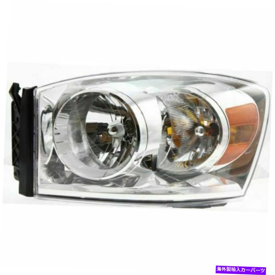 USヘッドライト Dodge RAM 1500 2007-2009のための新しいCH2502180運転者側のヘッドライト New CH2502180 Driver Side Headlight for Dodge Ram 1500 2007-2009【並行輸入品】