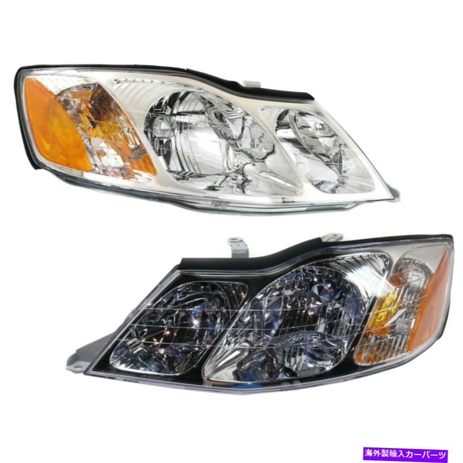 USヘッドライト ヘッドライトヘッドランプ左右ペアセット00-04トヨタアバロン Headlights Headlamps Left & Right Pair Set NEW for 00-04 Toyota Avalon【並行輸入品】 35,688円