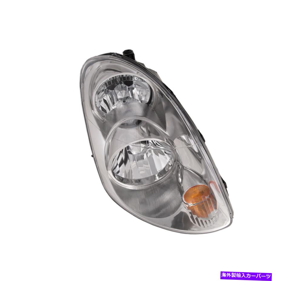 USヘッドライト FITS INFINITI G35 03-04 4ドアセダンハロゲンヘッドライトヘッドランプ右乗客 Fits Infiniti G35 03-04 4 Door Sedan Halogen Headlight Headlamp Right Passenger【並行輸入品】