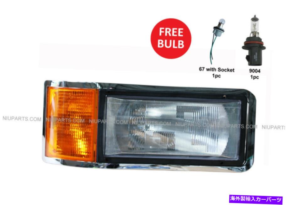 USヘッドライト ヘッドライト助手席側（FIT：MACK CH600 CL600 CH612 CL700 CH613（1998-1999）） Headlight Passenger Side (Fit: Mack CH600 CL600 CH612 CL700 CH613(1998-1999))【並行輸入品】