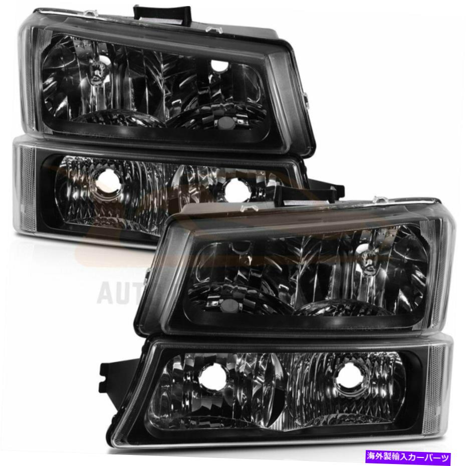 USヘッドライト ヘッドライトアセンブリ収集03-07シボレーSilverado 1500ドライバ+旅客灯 Headlights Assembly Fits 03-07 Chevrolet Silverado 1500 Driver+Passenger Lamps【並行輸入品】 35,688円