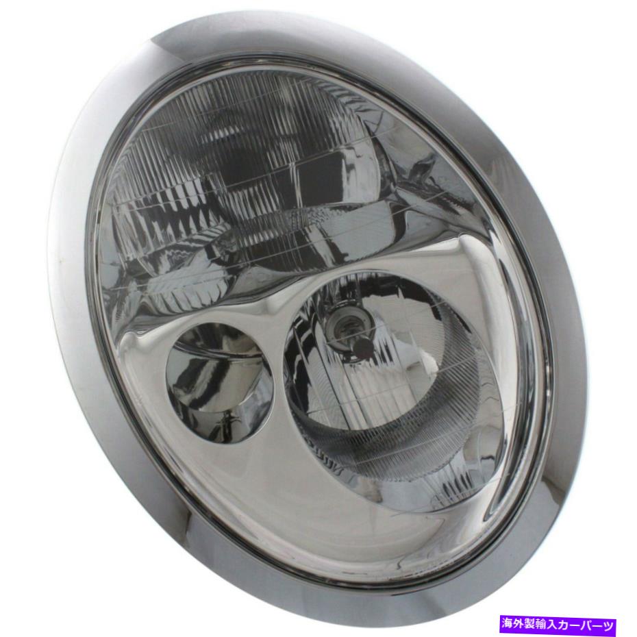 USヘッドライト 2002年2003年2004年2004年のミニクーパー右クリアレンズ Headlight For 2002 2003 2004 Mini Cooper Right Clear Lens With Bulb【並行輸入品】