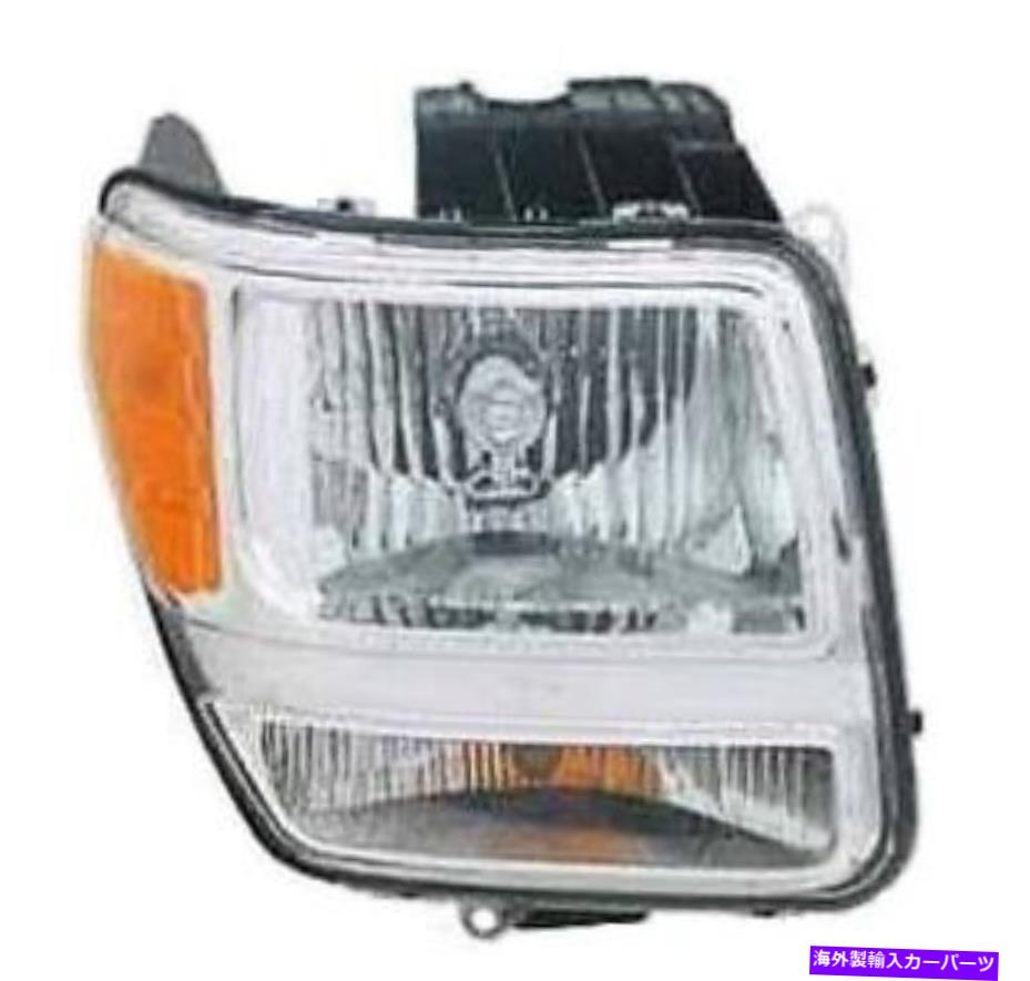 USヘッドライト 07 08 08 09 10 11ダッジニトロヘッドライト旅客新しいヘッドランプフロント 07 08 09 10 11 Dodge Nitro Headlight Passenger NEW Headlamp Front【並行輸入品】