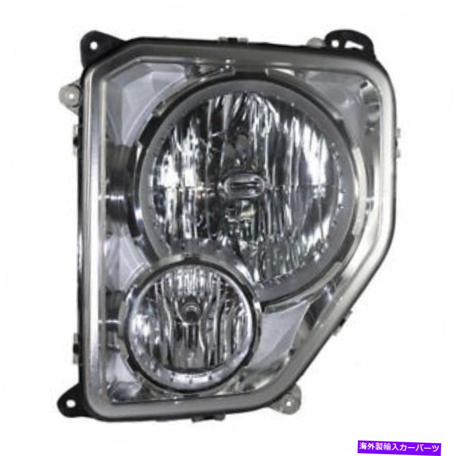 USヘッドライト 2008年のフィット - 2012 Jeep LibertyヘッドライトW /フォグランプ左ドライバー FITS FOR 2008 - 2012 JEEP LIBERTY HEADLIGHTS W/FOG LAMP LEFT DRIVER【並行輸入品】
