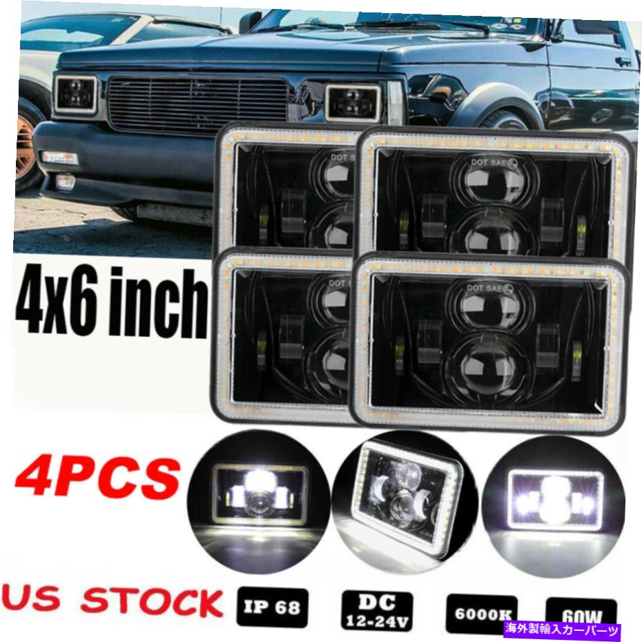 USヘッドライト 4×60Wドット4×6 \