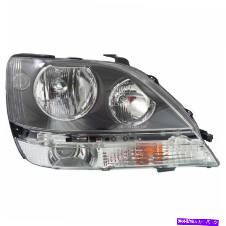 USヘッドライト RX300 99-00、助手席側ヘッドライト、クリアレンズ For RX300 99-00, Passenger Side Headlight, Clear Lens【並行輸入品】 35,688円