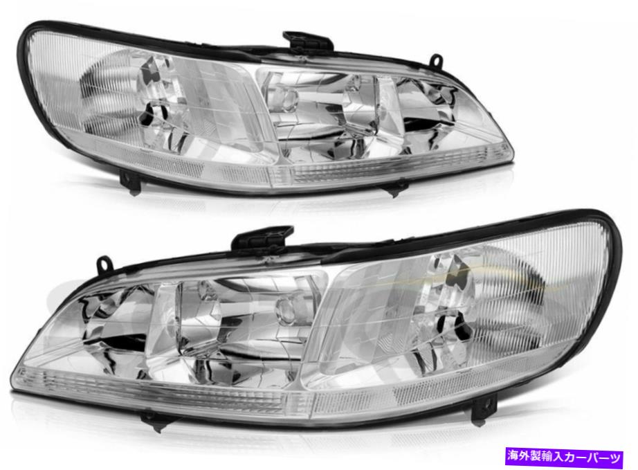 USヘッドライト 1998年から2002年のヘッドライトアセンブリHonda Accordクリアクロームライト左+右ペア Headlight Assembly For 1998-2002 Honda Accord Clear Chrome Light Left+Right Pair【並行輸入品】 35,688円