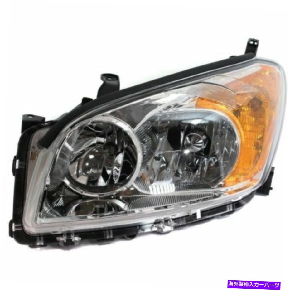 USヘッドライト RAV4 09-12、ドライバーサイドヘッドライト、クリアレンズ For RAV4 09-12, Driver Side Headlight, Clear Lens【並行輸入品】