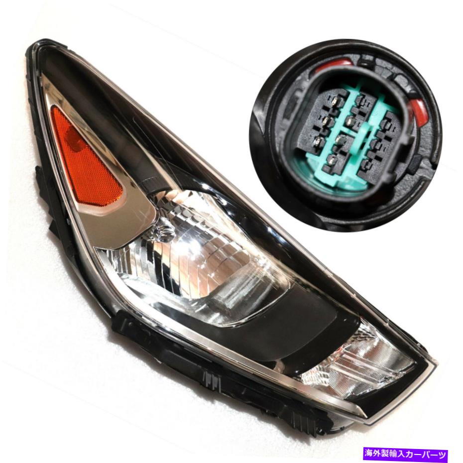 USヘッドライト 18-20キリオ州旅客サイドヘッドランプ右側ハロゲンLEDヘッドライトドットSAE For 18-20KiaRio passenger Side Headlamp Right Side Halogen LED Headlight DOT SAE【並行輸入品】