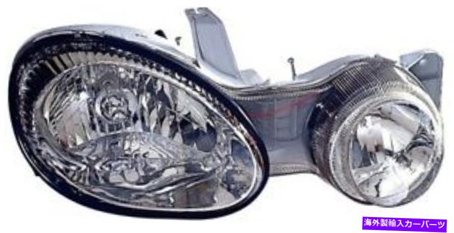 USヘッドライト ヘッドライトヘッドランプアセンブリ00-01キアスペクトルのための電球右助手席側 Headlight Headlamp Assembly w/Bulb Right Passenger Side For 00-01 Kia Spectra【並行輸入品】