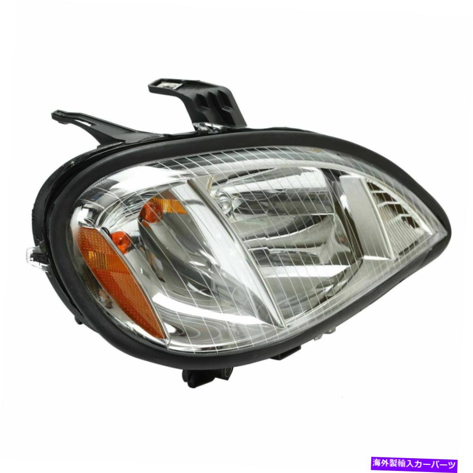 USヘッドライト 2004-2013 FreightLiner Columbia Semi-Trailer旅客右側のヘッドライト For 2004-2013 Freightliner Columbia Semi-trailer Passenger Right Side Headlight【並行輸入品】