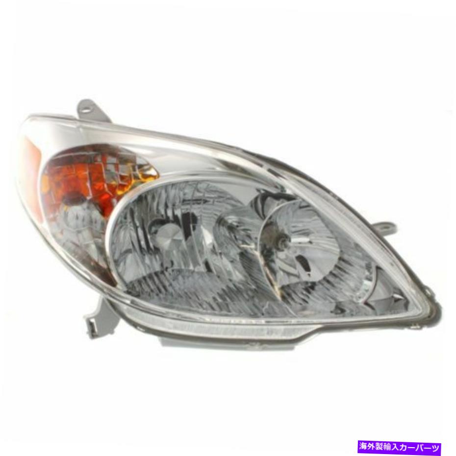 USヘッドライト Matrix 03-08、助手席側ヘッドライト、クリアレンズ For Matrix 03-08, Passenger Side Headlight, Clear Lens【並行輸入品】
