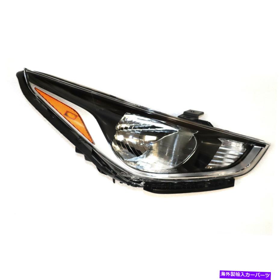 USヘッドライト アメリカの旅客サイドハロゲンヘッドライトアセンブリ、2018-20 Hyundaiアクセント USA Passenger Side Halogen Headlight Assembly,for 2018-20 Hyundai Accent【並行輸入品】