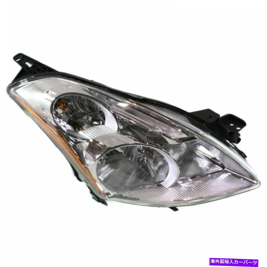 USヘッドライト ニュー旅客サイドヘッドライト、日産アルティマのためのクリアレンズ2010-2012 New Passenger Side Headlight, Clear Lens For Nissan Altima 2010-2012【並行輸入品】