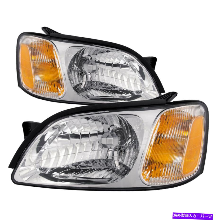 USヘッドライト フィット03-06 Subaru Baja / 00-04レガシー03-06（スポーツ）ヘッドライトセット Fits 03-06 Subaru Baja /00-04 Legacy 03-06 (Sport) Headlight Set【並行輸入品】