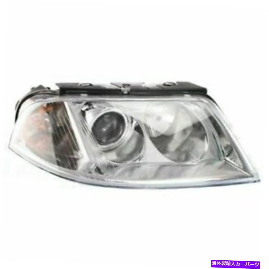 USヘッドライト RH右乗客ヘッドランプヘッドライトハロゲンフィット2001年2005フォルクスワーゲンパサート RH Right Passenger Headlamp Headlight Halogen fits 2001 2005 Volkswagen Passat【並行輸入品】