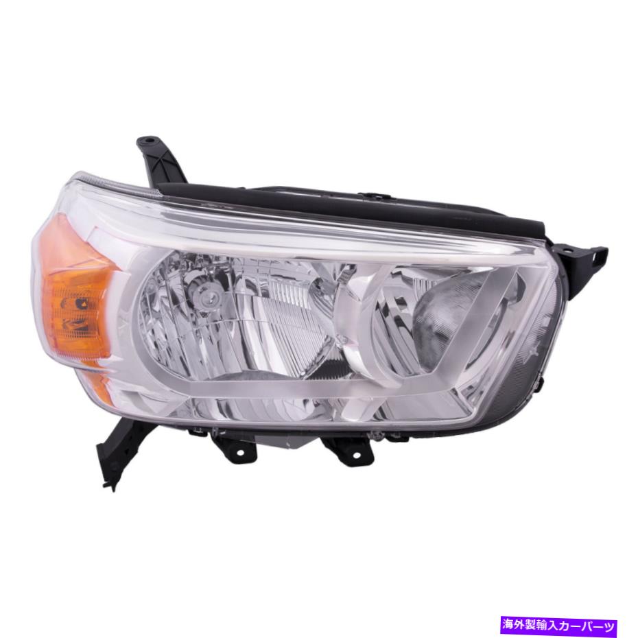 USヘッドライト Headlight Halogen Right Capaは2010-2013トヨタ4Runner Limited SR5モデル Headlight Halogen Right CAPA Fits 2010-2013 Toyota 4Runner Limited SR5 Model【並行輸入品】